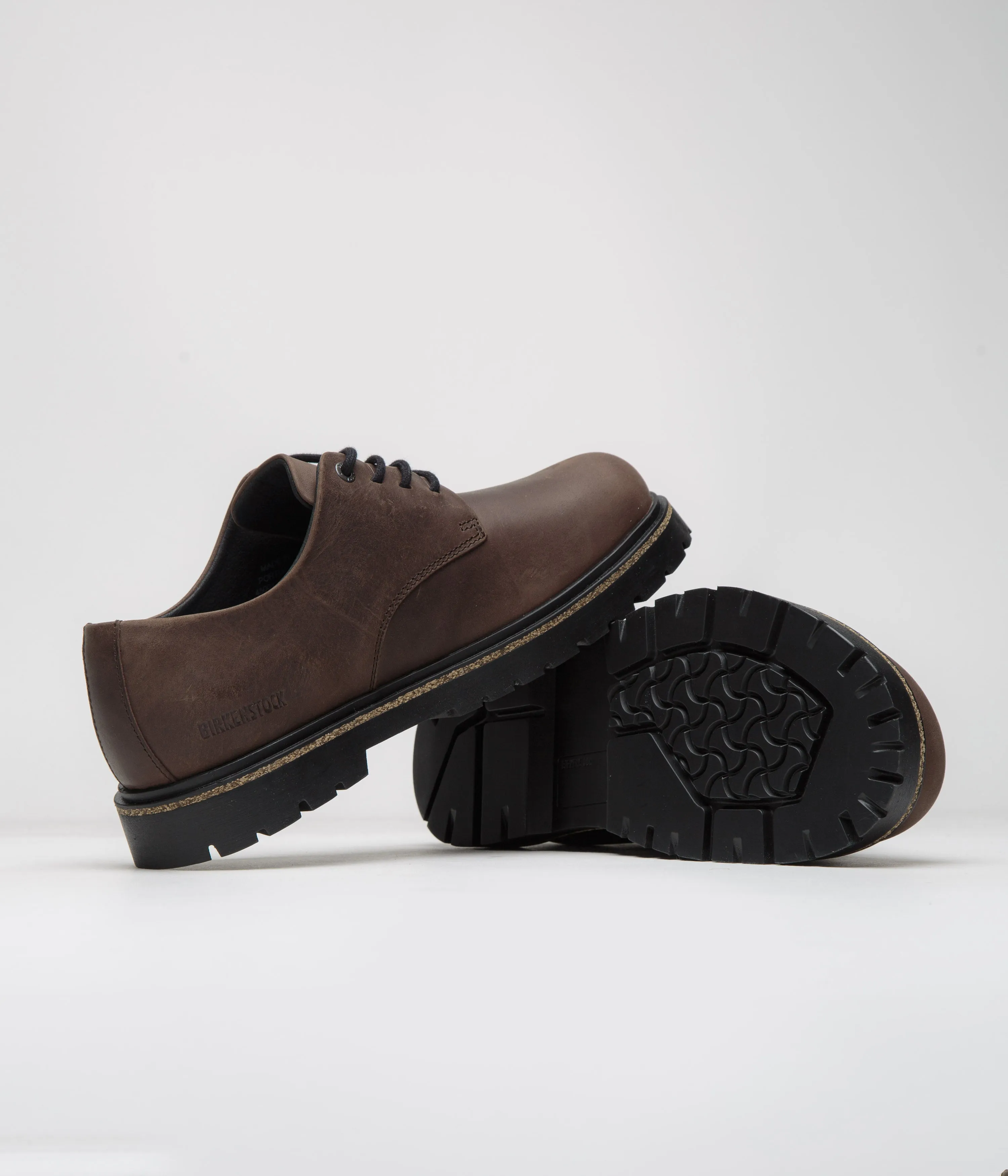 Birkenstock Highwood Lace Low Shoes - Habana Birkenstock Shoes