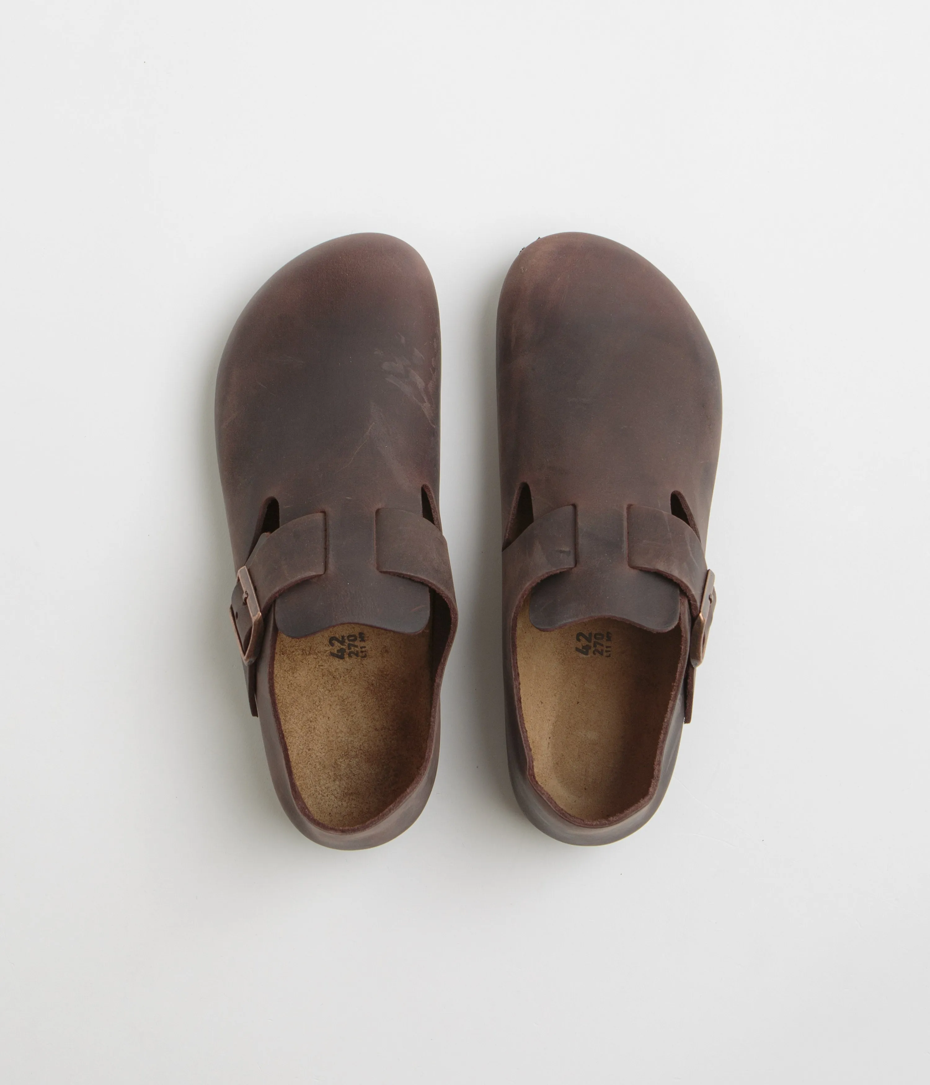 Birkenstock London Narrow Shoes - Habana Birkenstock Shoes