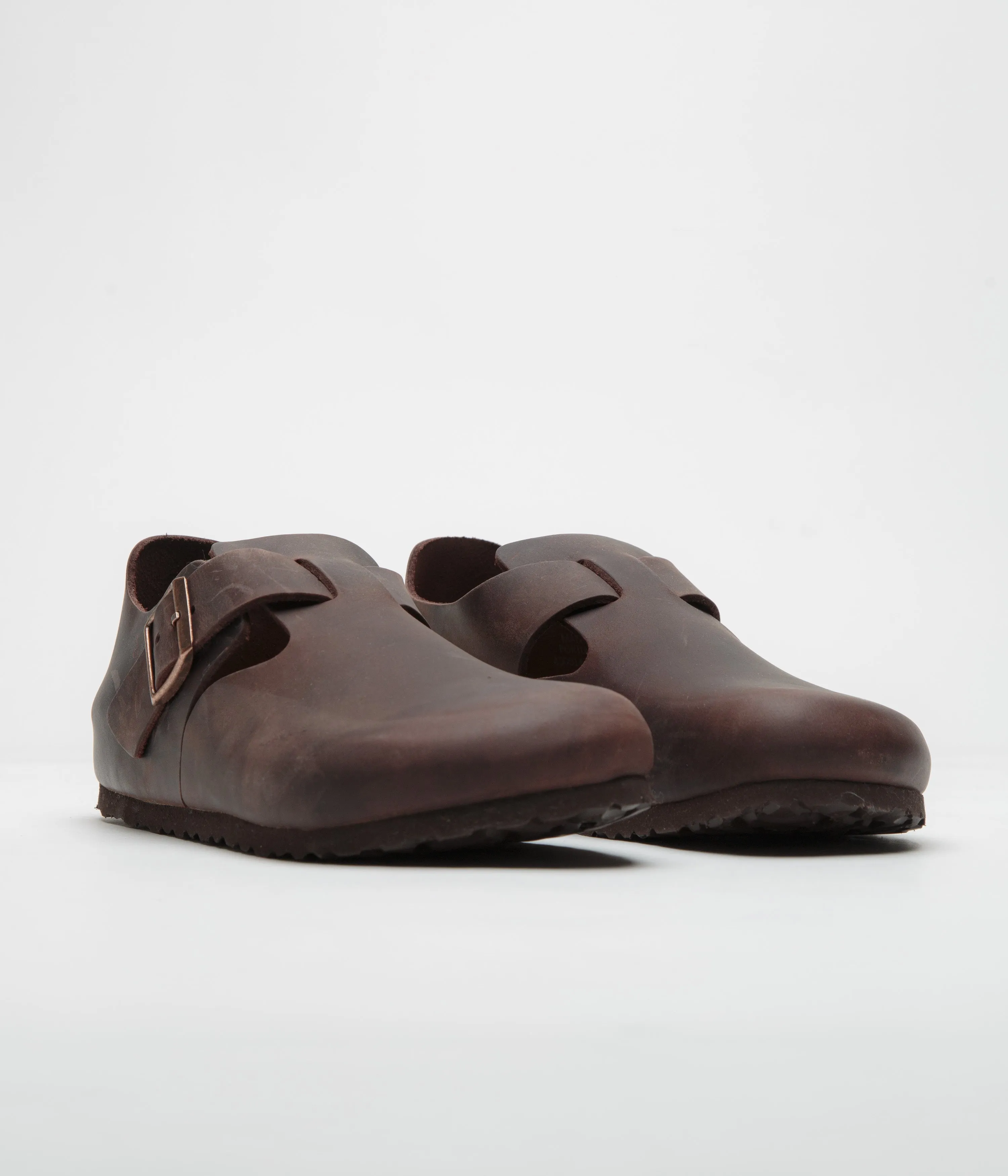 Birkenstock London Narrow Shoes - Habana Birkenstock Shoes
