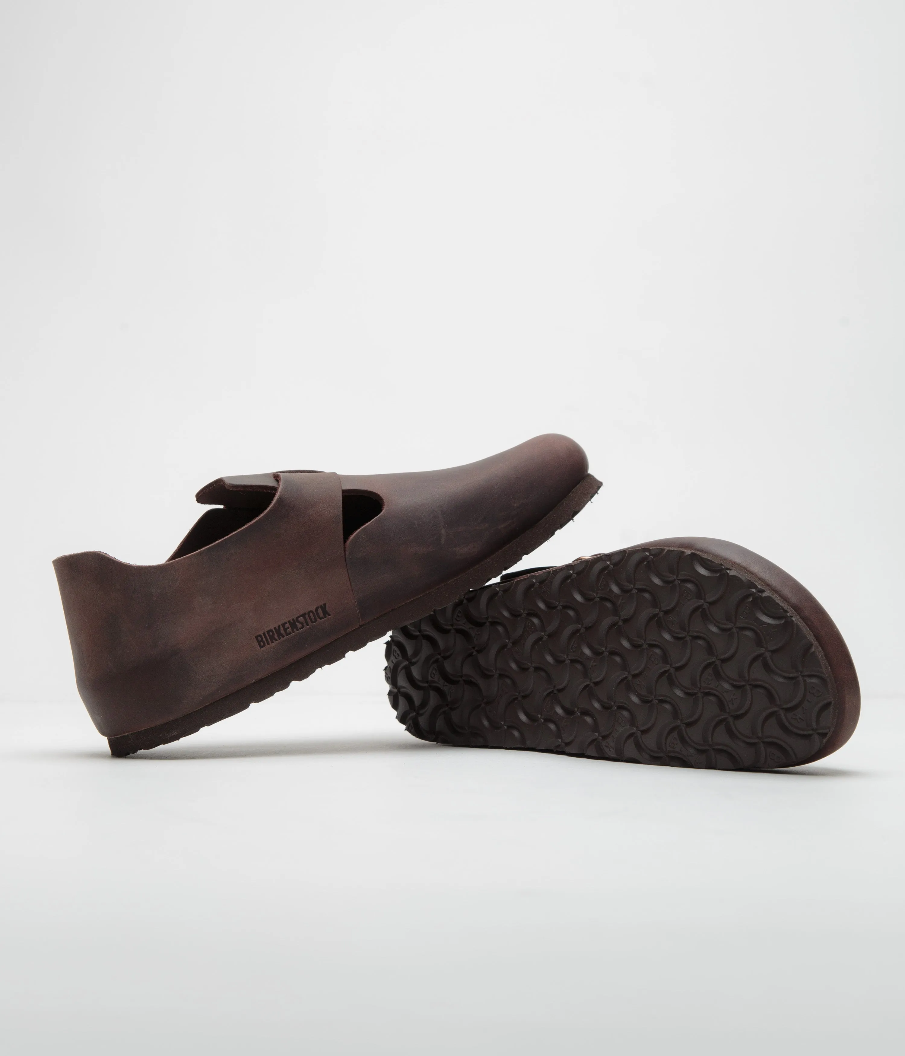 Birkenstock London Narrow Shoes - Habana Birkenstock Shoes