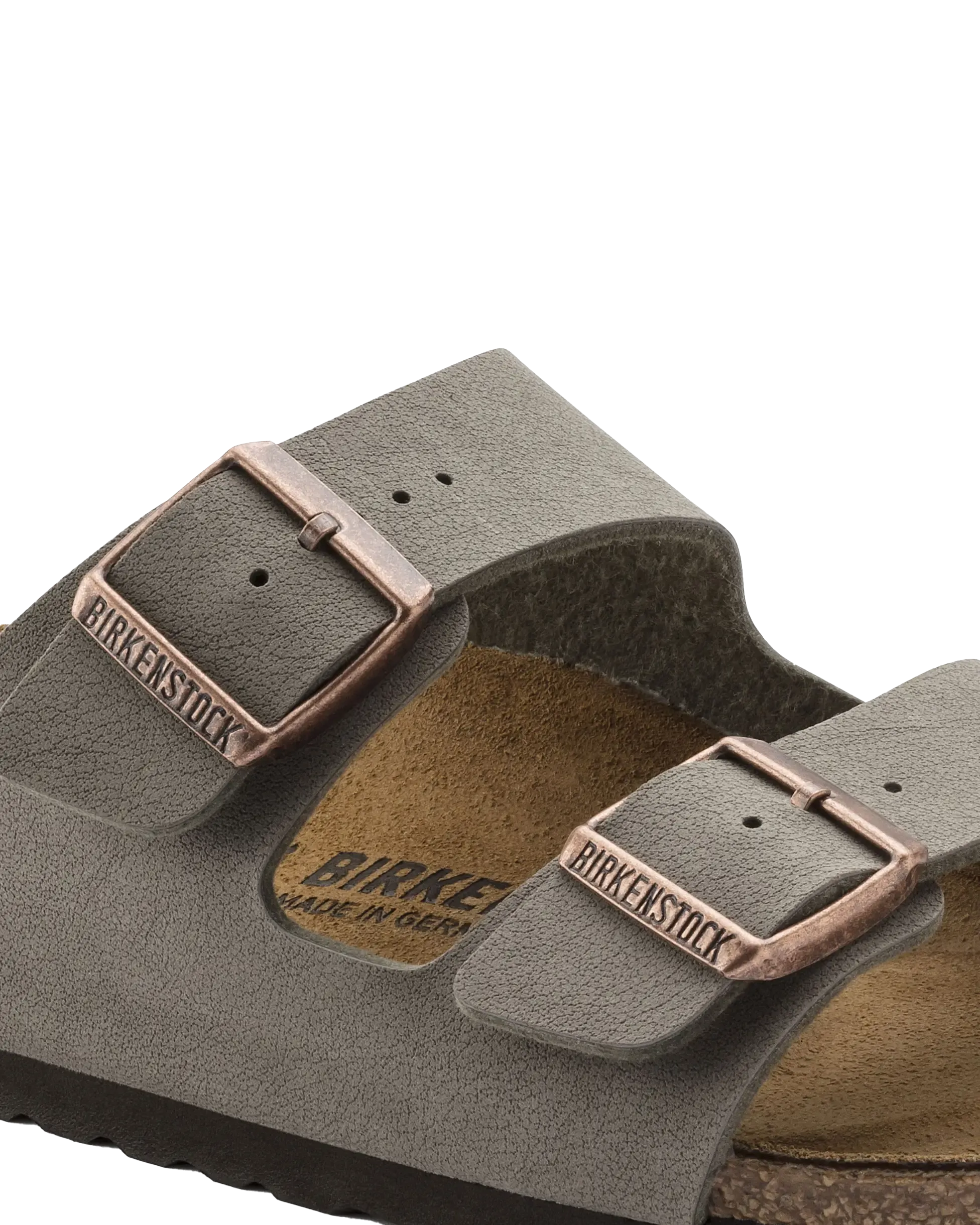 Birkenstock Shoes Arizona Birko Flor Sandals in Stone