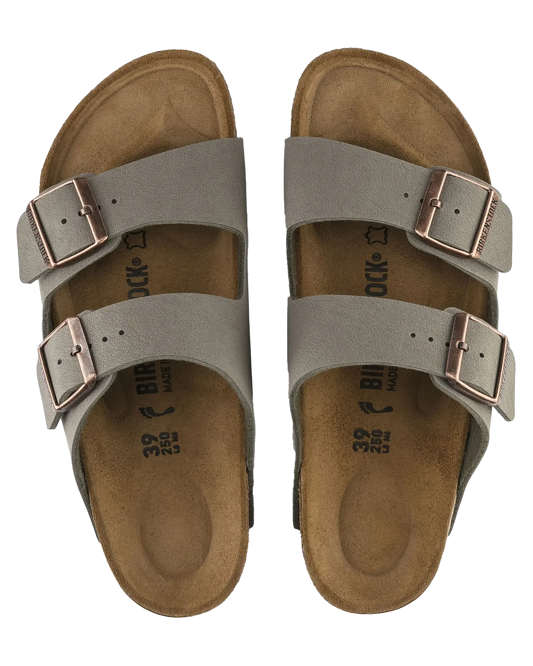 Birkenstock Shoes Arizona Birko Flor Sandals in Stone