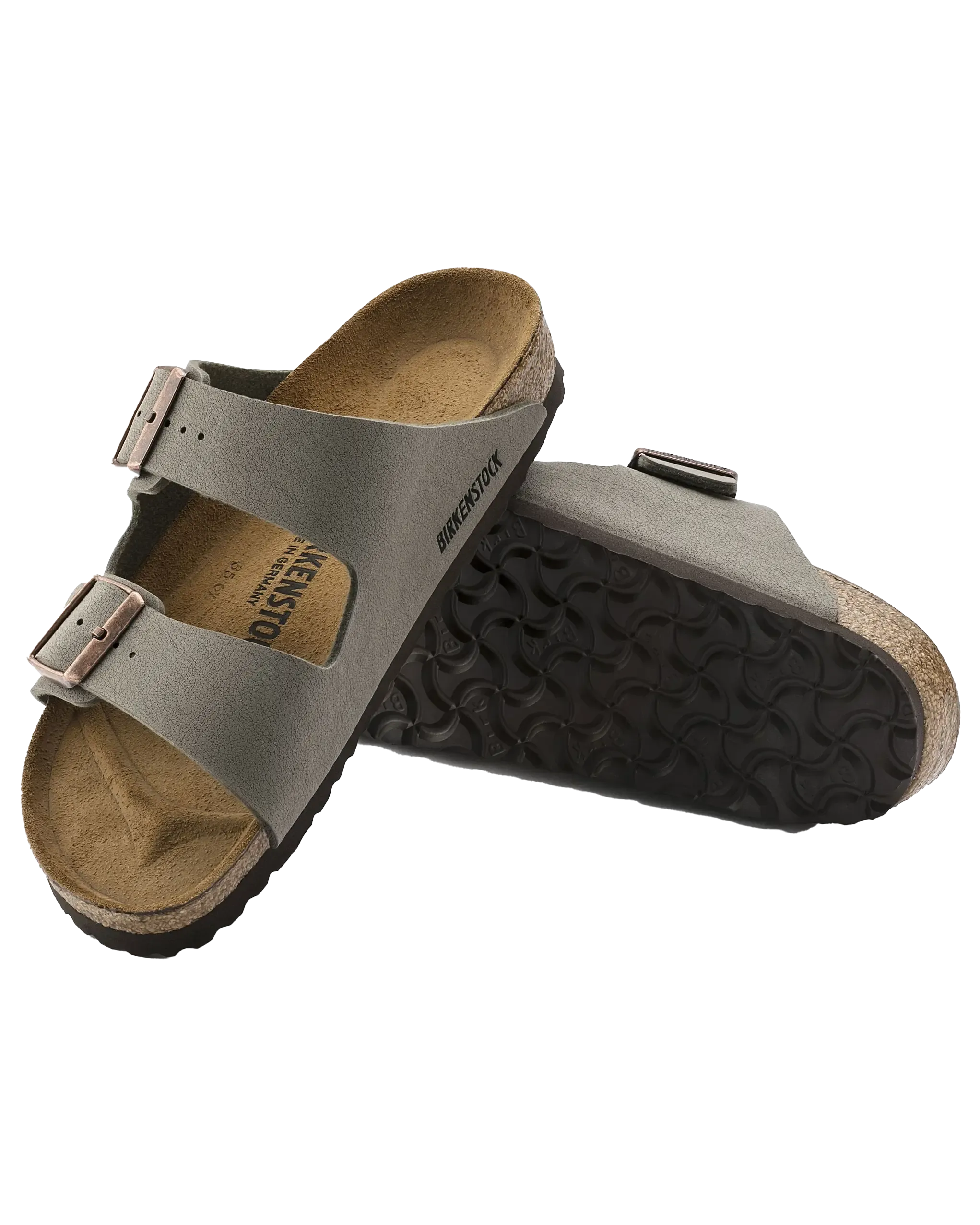 Birkenstock Shoes Arizona Birko Flor Sandals in Stone