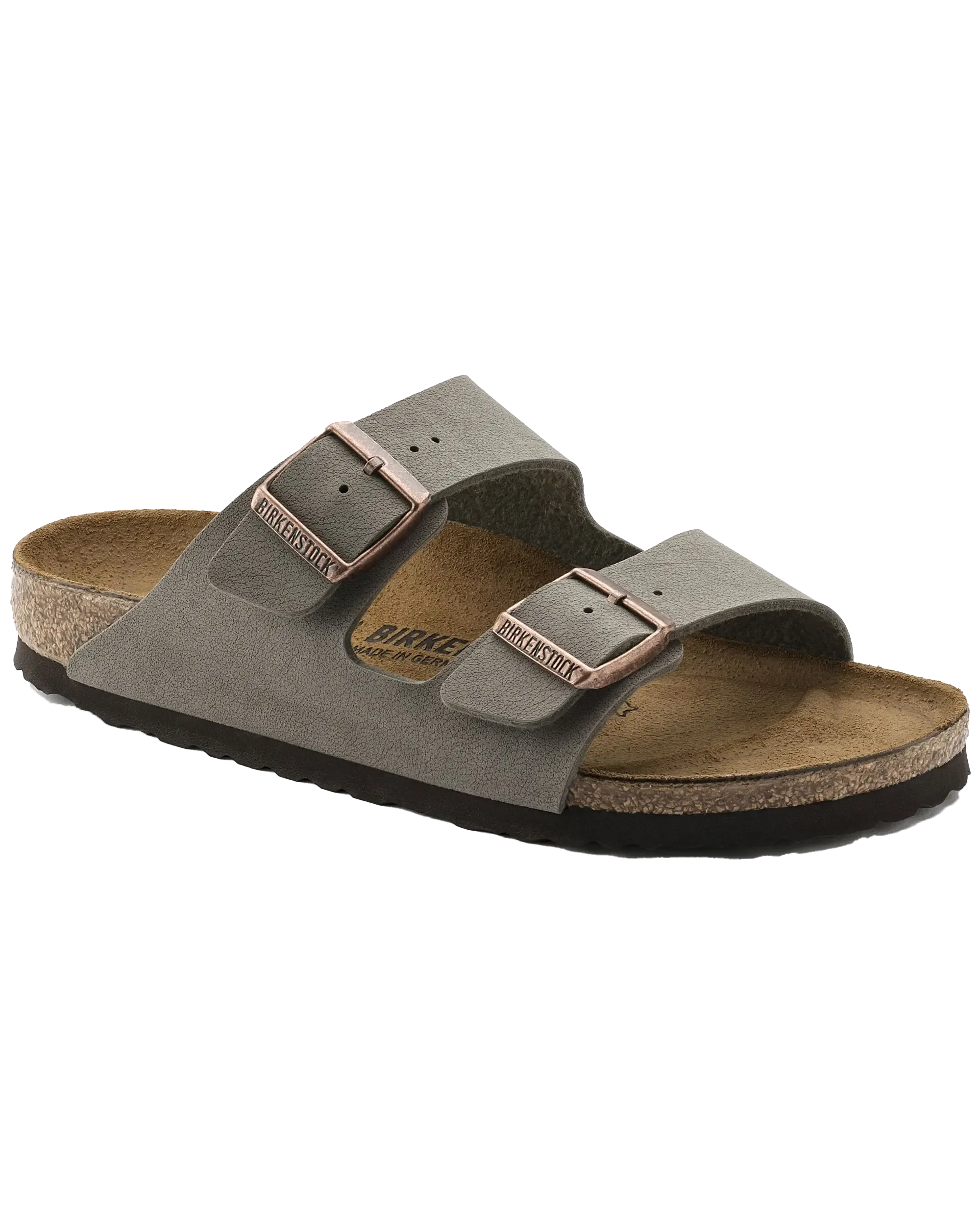 Birkenstock Shoes Arizona Birko Flor Sandals in Stone