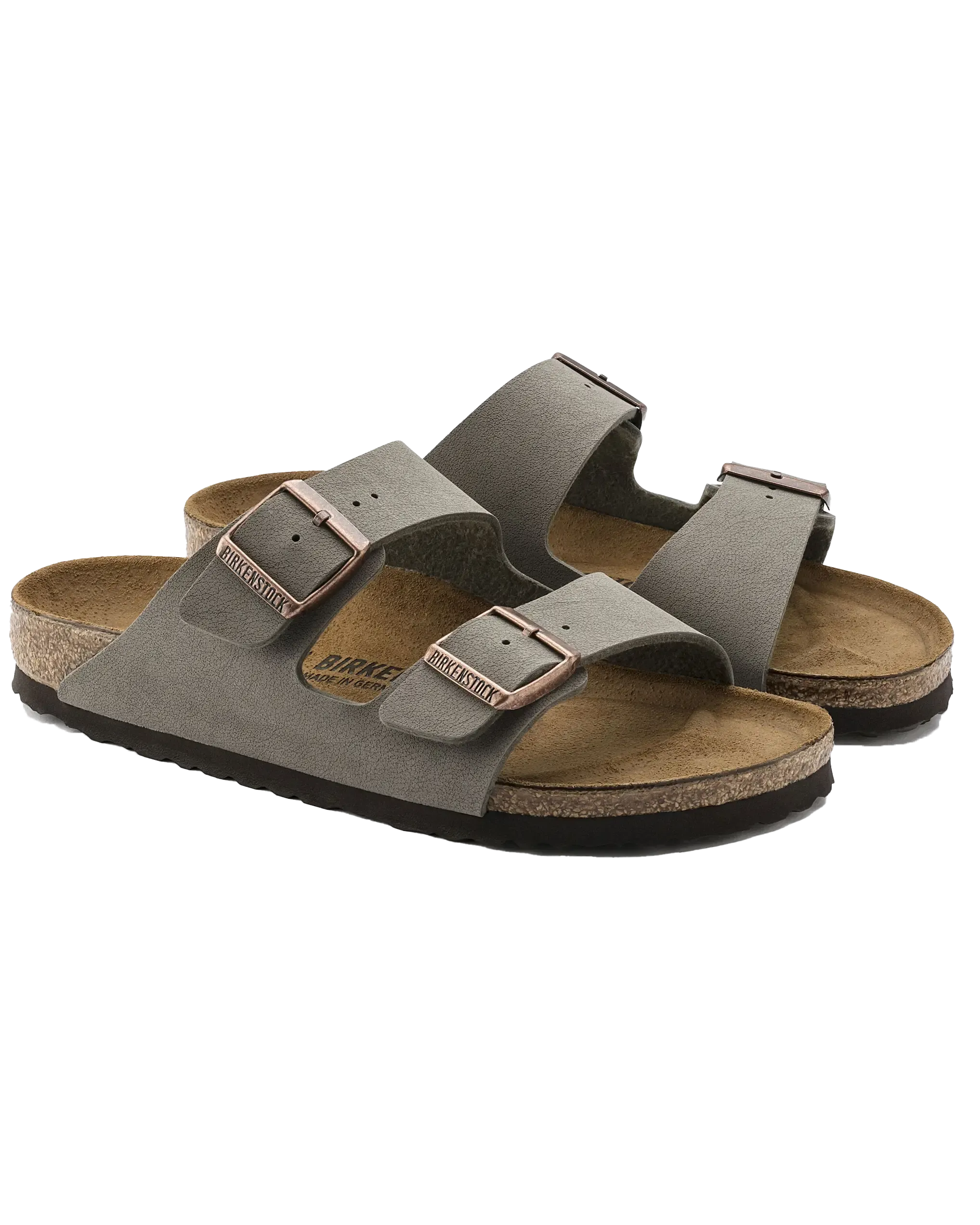 Birkenstock Shoes Arizona Birko Flor Sandals in Stone