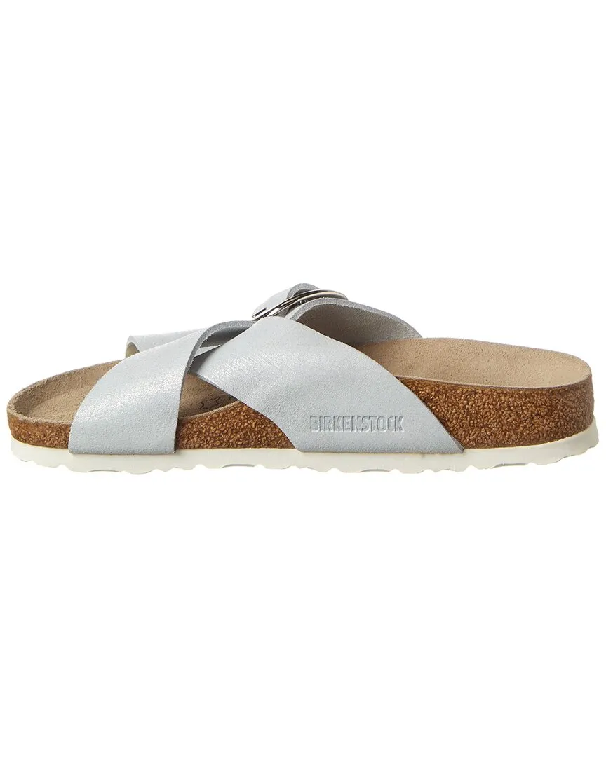 Birkenstock Siena Big Buckle Narrow Fit Suede Sandal