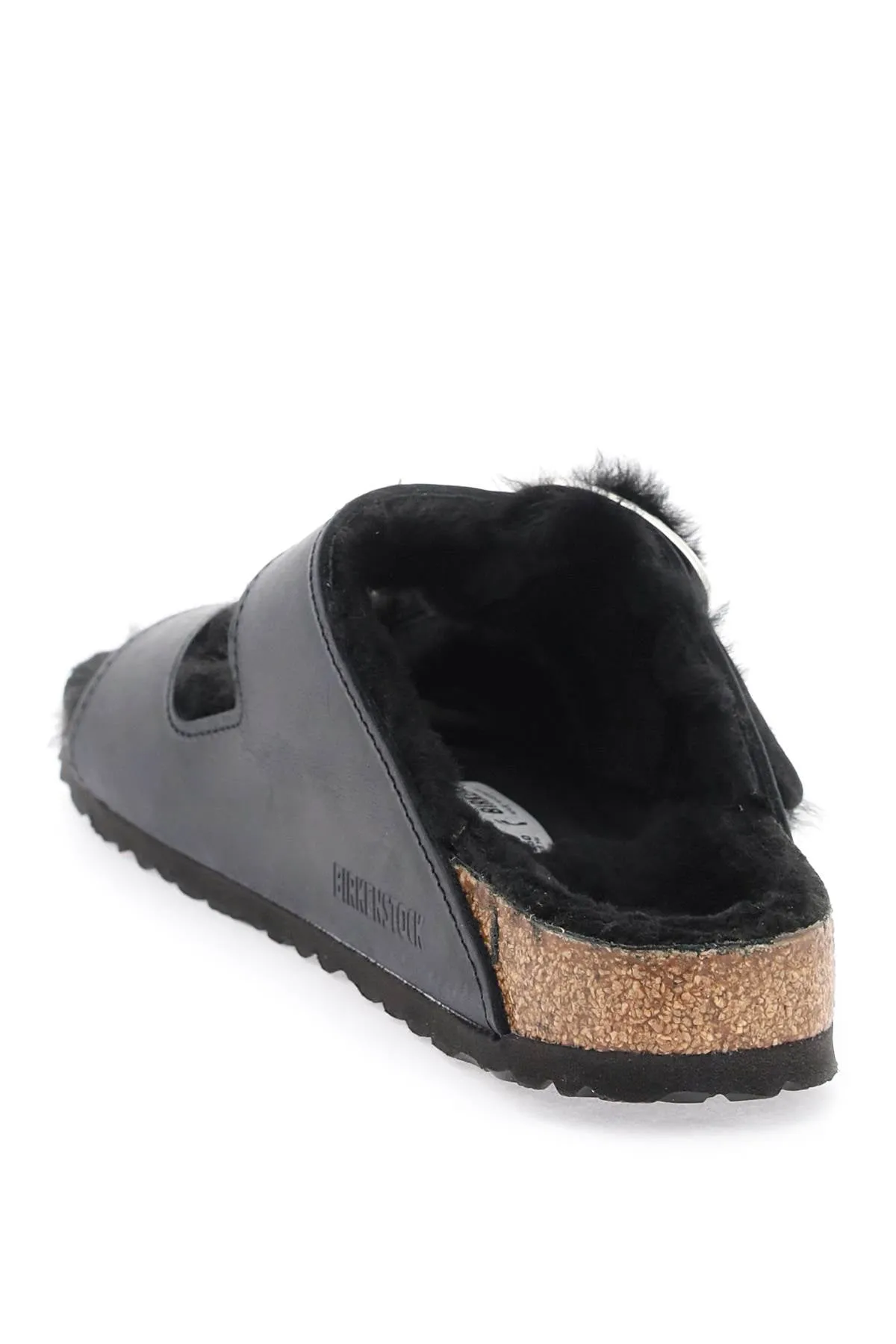 Birkenstock Women's Arizona Big Buckle Slides In Teddy