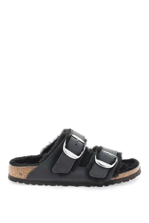 Birkenstock Women's Arizona Big Buckle Slides In Teddy