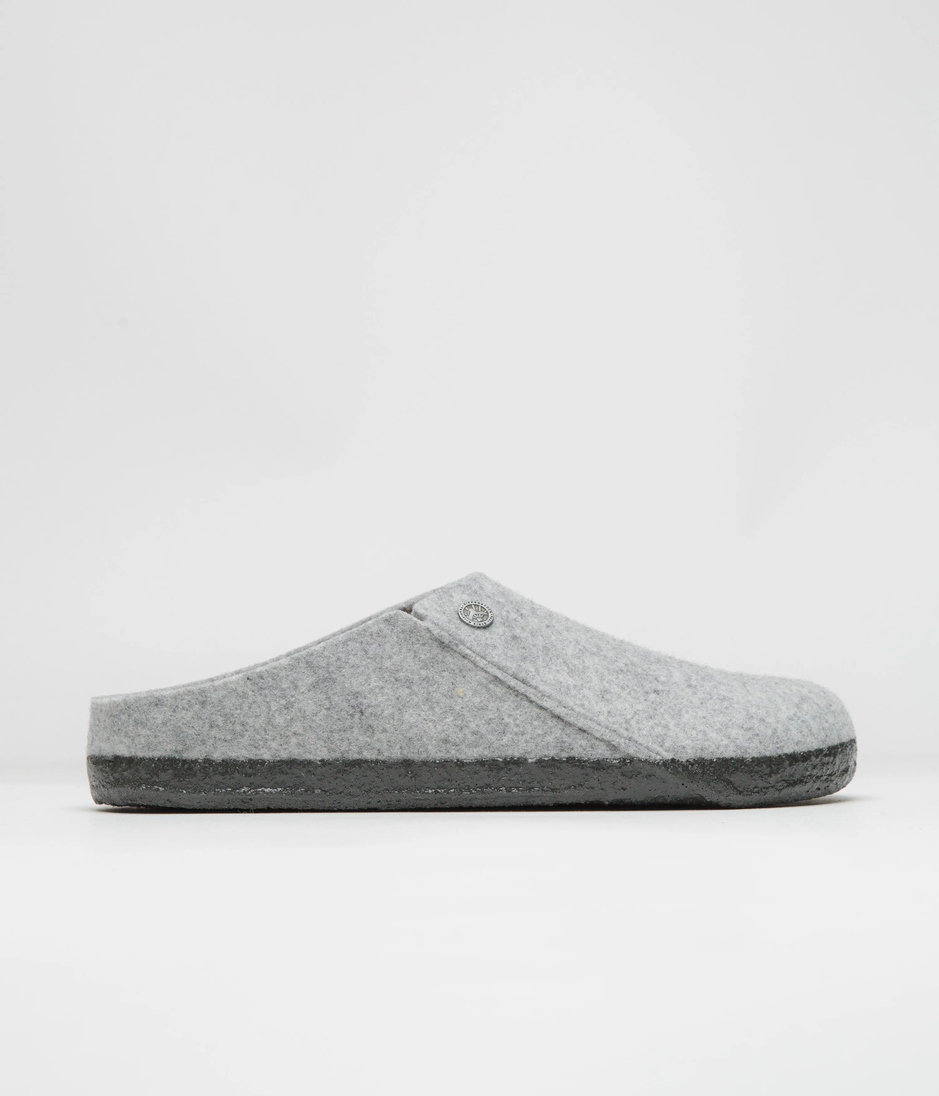 Birkenstock Zermatt Felt Slippers - Light Grey Birkenstock Shoes