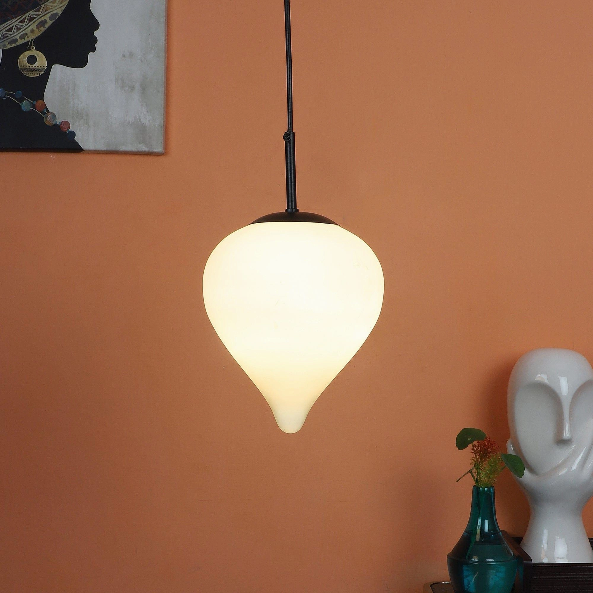 Black And White Iron Hanging Light decorative ceiling fixture
