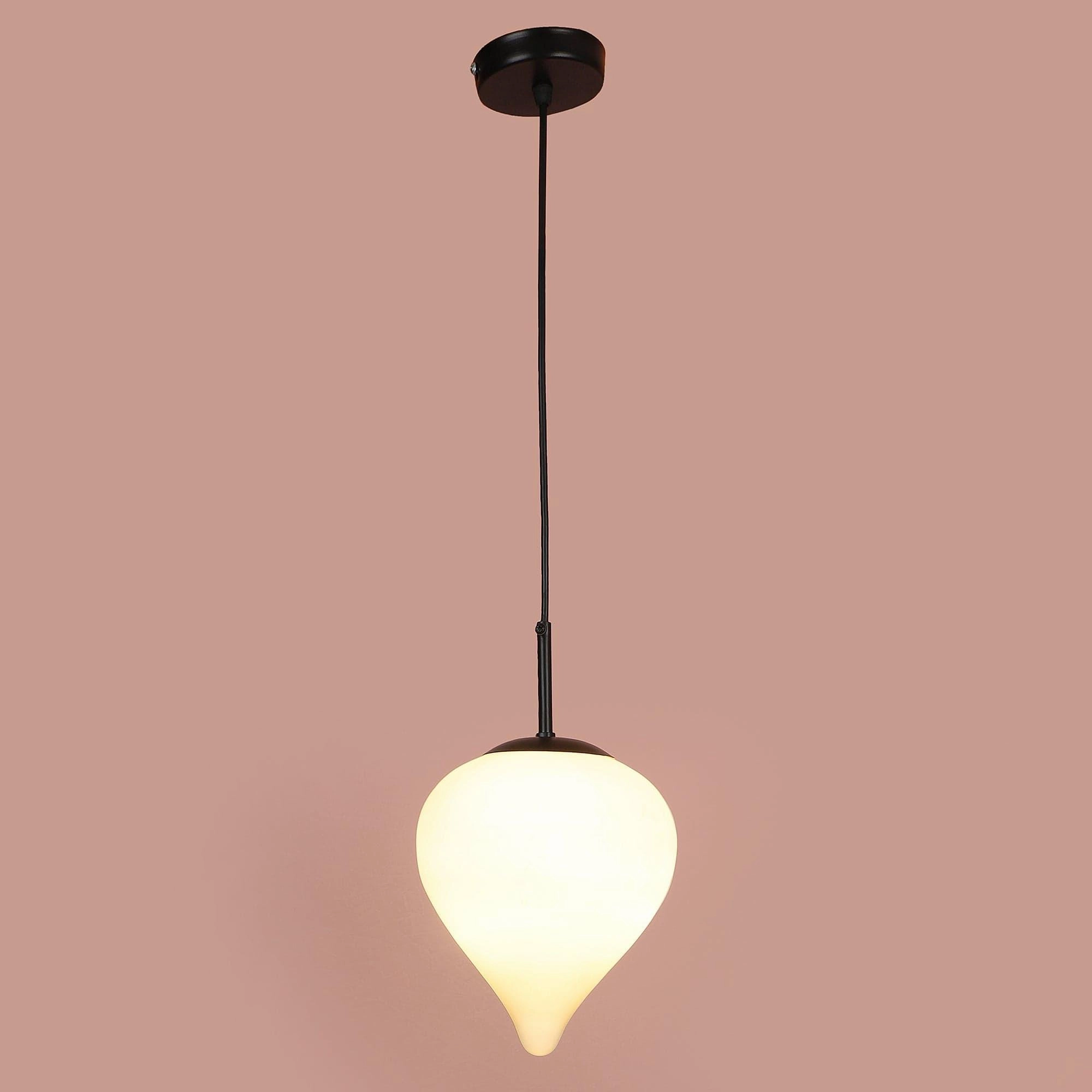 Black And White Iron Hanging Light