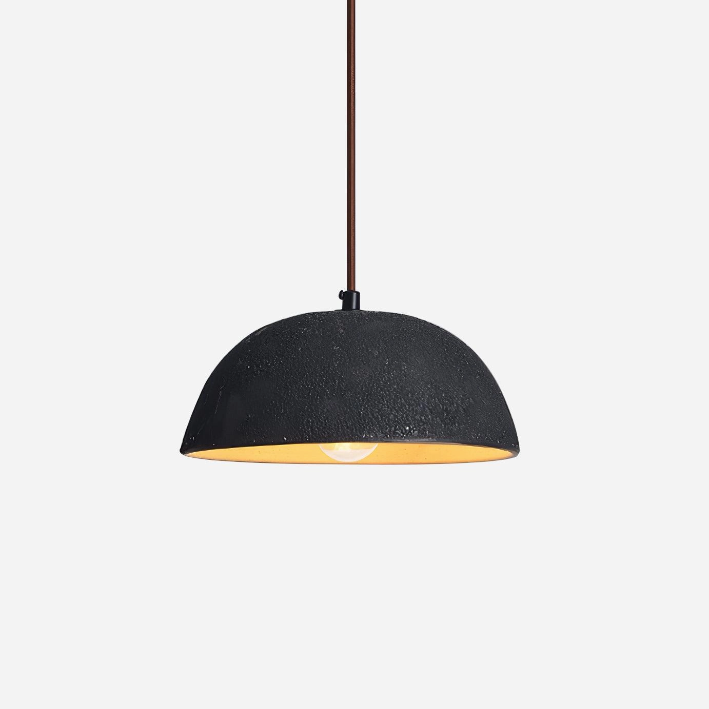 Black Arch Ceramic Pendant Lamp surface mount ceiling lamp