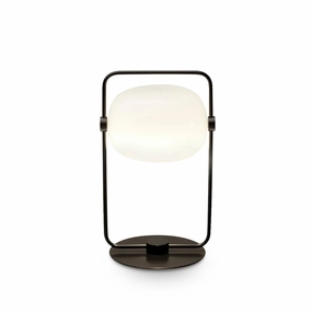 Black Galet Table Lamp weatherproof outdoor lamp