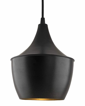 Black Metal Medium Pear Hanging Light for Home Decoration creative lampshade design