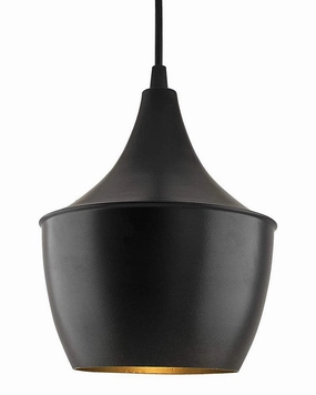 Black Metal Medium Pear Hanging Light for Home Decoration decorative ceiling fixture