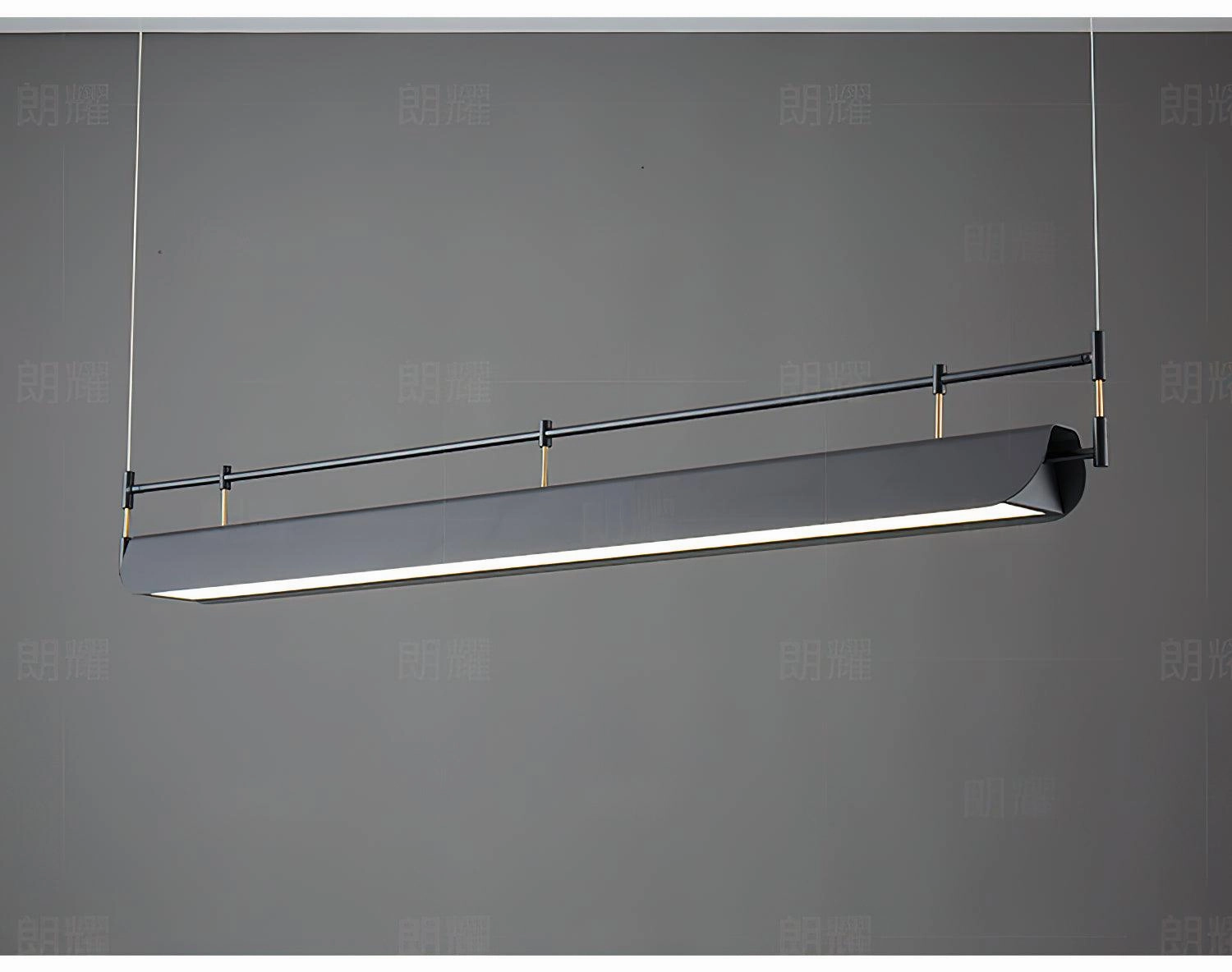 Black Roof LED Chandelier