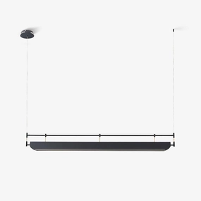 Black Roof LED Chandelier minimalist reading light