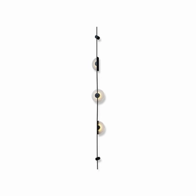 Black Slender Alabaster Wall Lamp designer outdoor lamp
