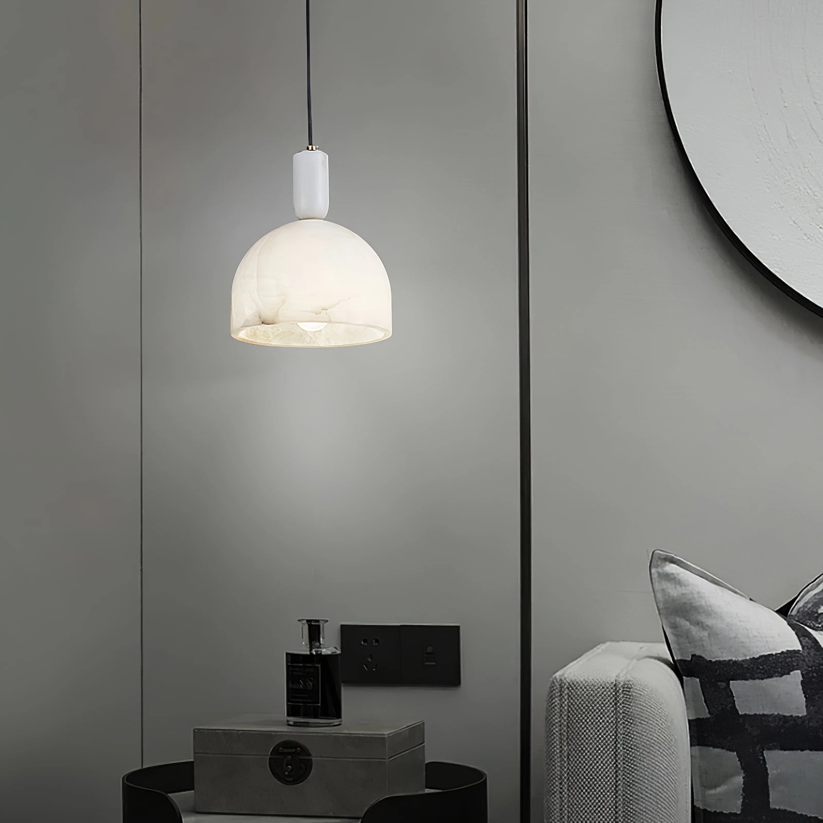 Blair Alabaster Pendant Light