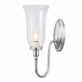 Blake Bell Shade Polished Chrome Bathroom Wall Light vintage desk lamp