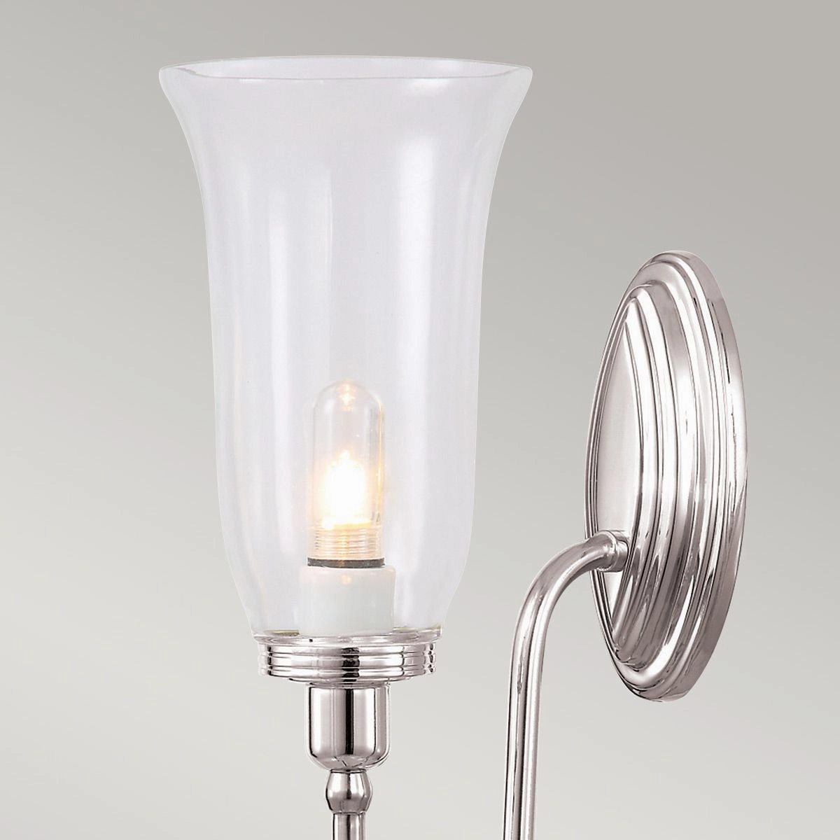 Blake Polished Chrome Bathroom Wall Light
