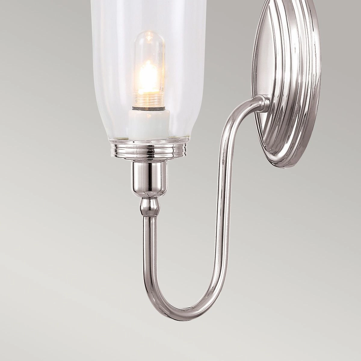 Blake Polished Chrome Bathroom Wall Light