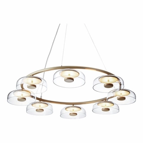 Blossi 8 Chandelier modern wall mounted lamp