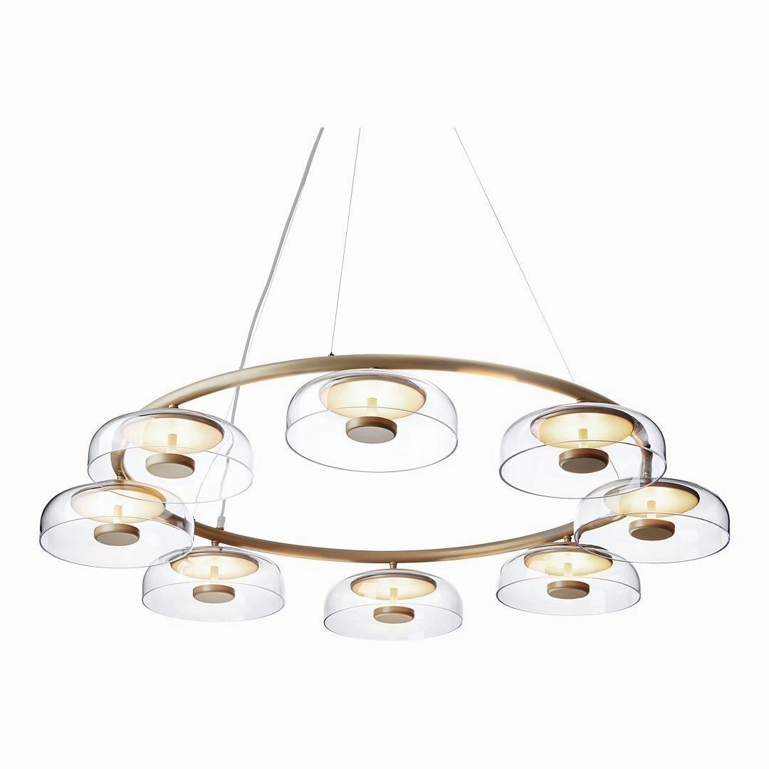 Blossi 8 Chandelier modern wall mounted lamp
