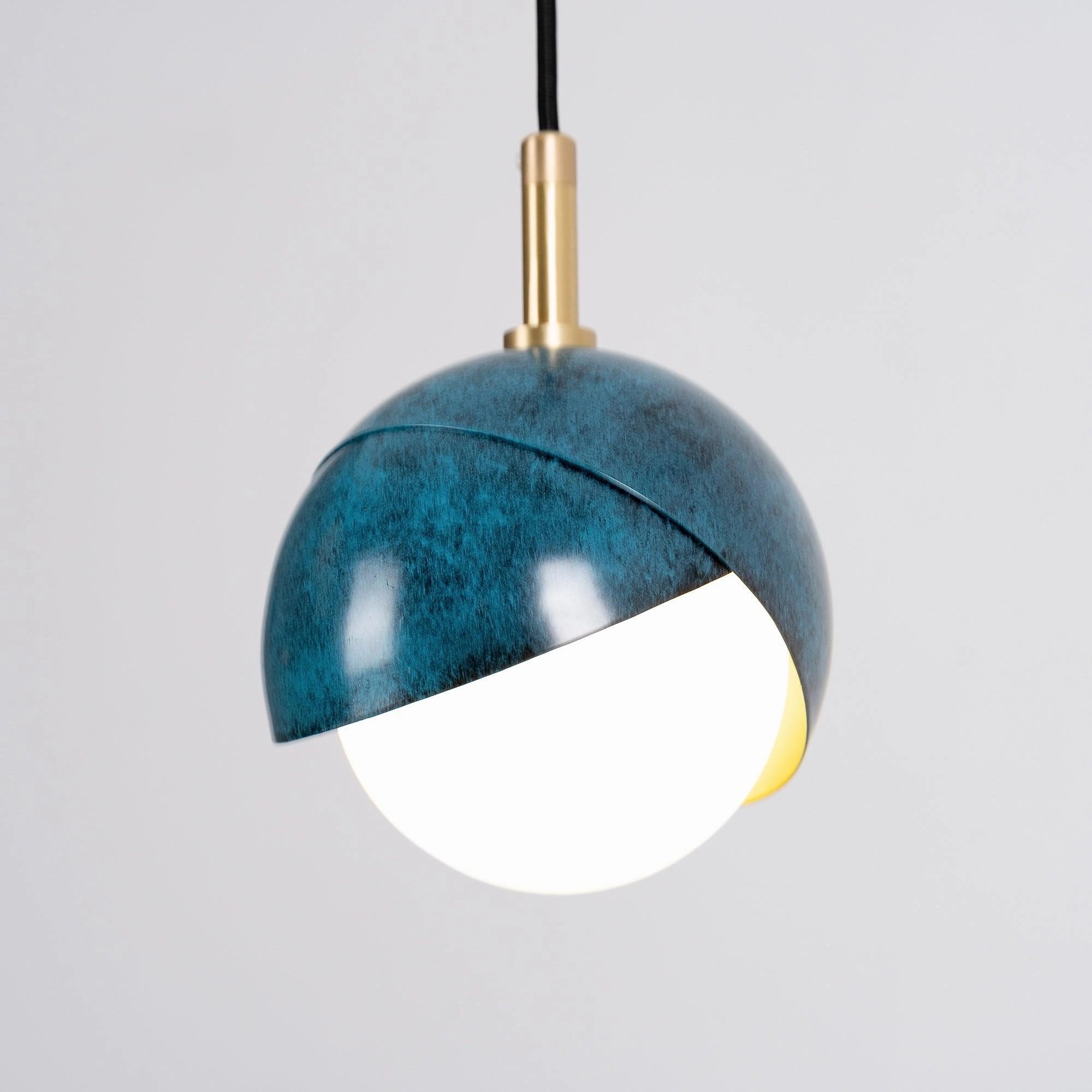 Blue Drop Pendant Light