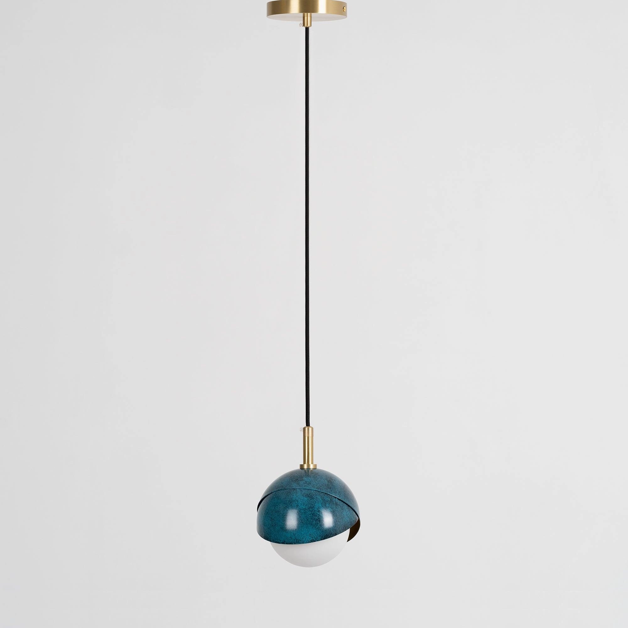 Blue Drop Pendant Light