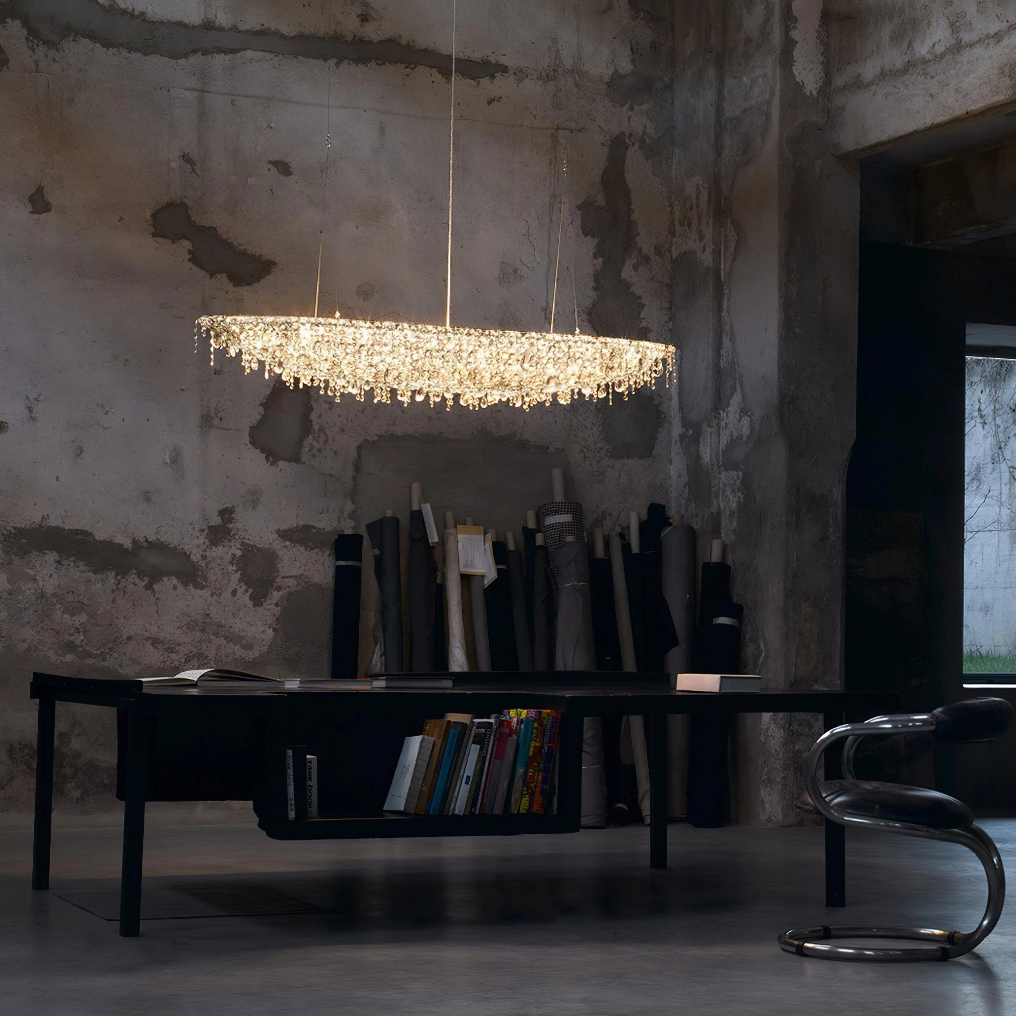 Boat Crystal Chandelier