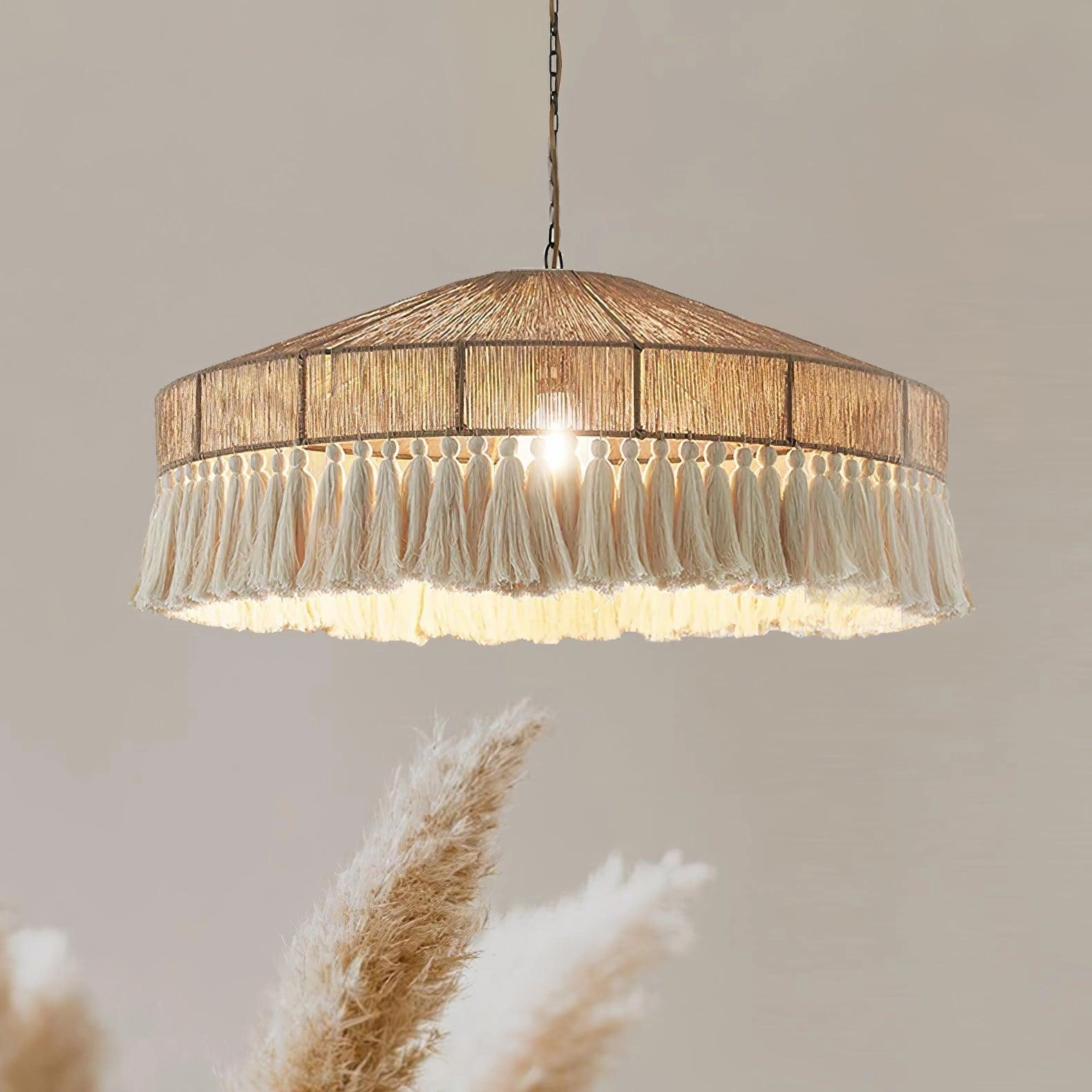 Bohemian Fringe Pendant Lamp