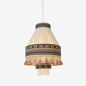 Bohemian Fringe Pendant Lamp contemporary ceiling lighting