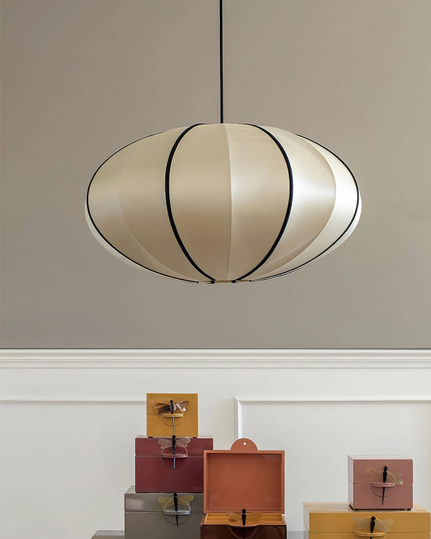 Bombori Pendant Swag Lamp
