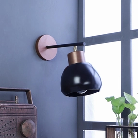 Bon-Bon Black Metal Wall Light by SS Lightings decorative ceiling fixture