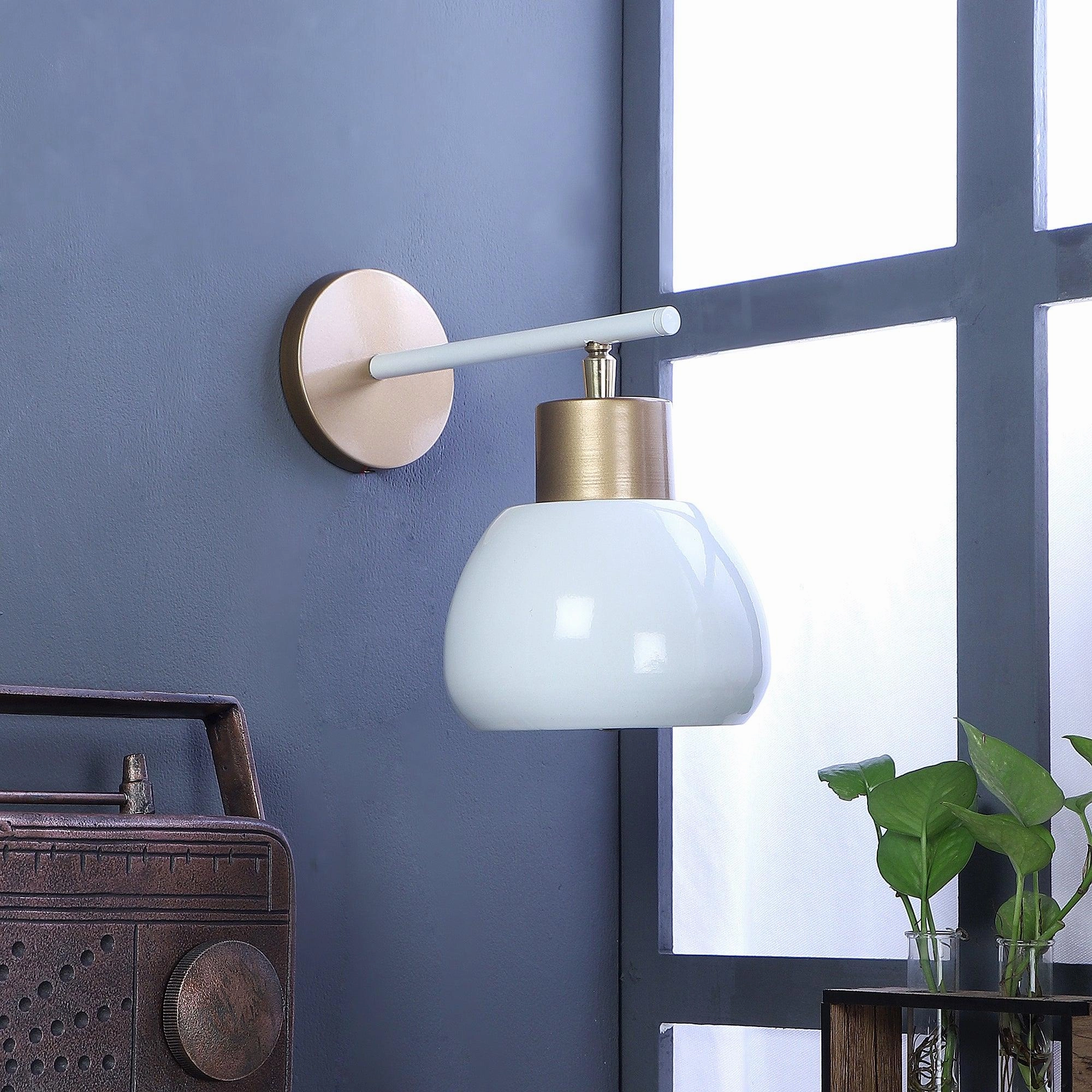 Bon-Bon White Metal Wall Light by SS Lightings decorative ceiling fixture