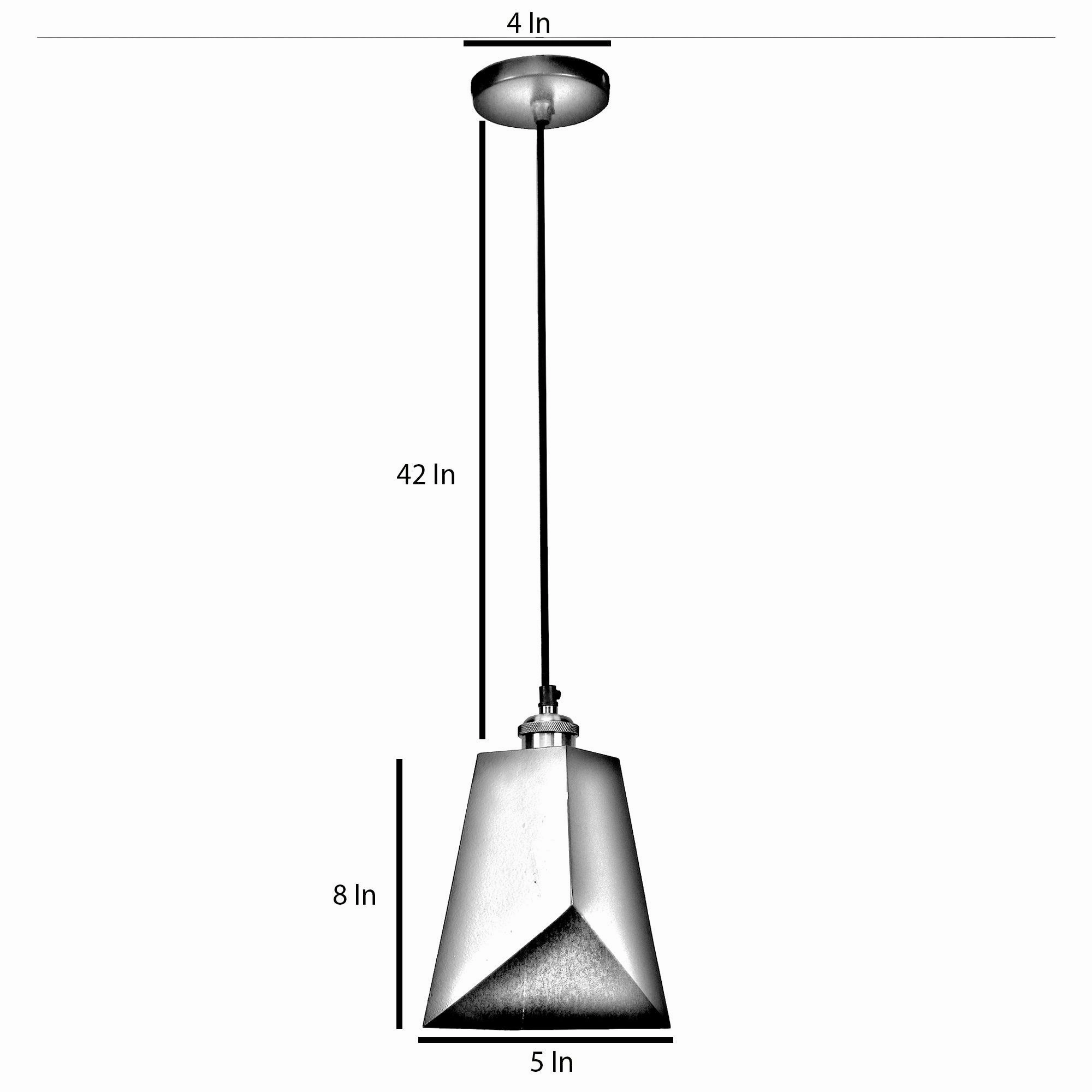 Bonnelycke Black Metal Hanging Light by SS Lightings
