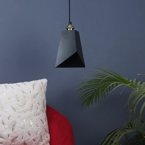 Bonnelycke Black Metal Hanging Light by SS Lightings decorative ceiling fixture