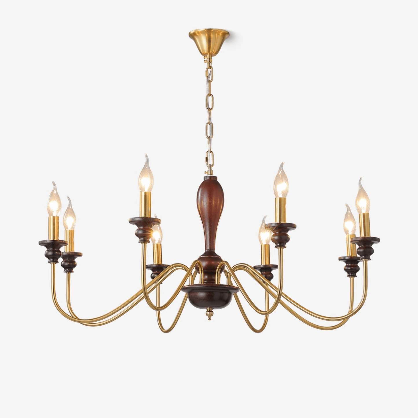 Bordeaux Chandelier minimalist reading light