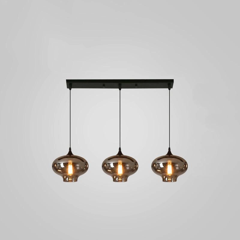 Bottle Glass Pendant Light
