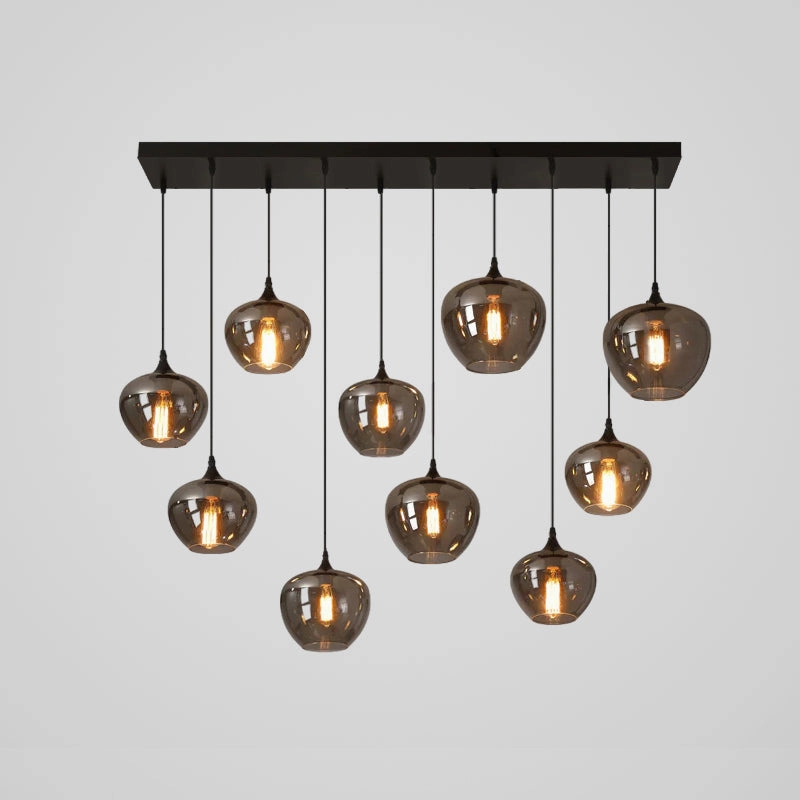 Bottle Glass Pendant Light