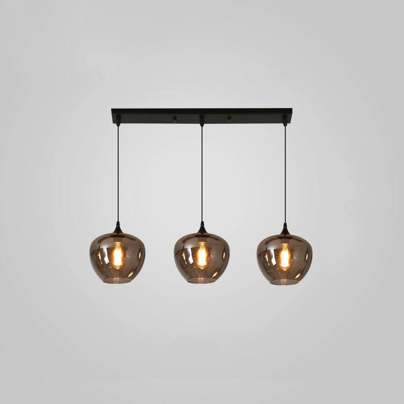 Bottle Glass Pendant Light