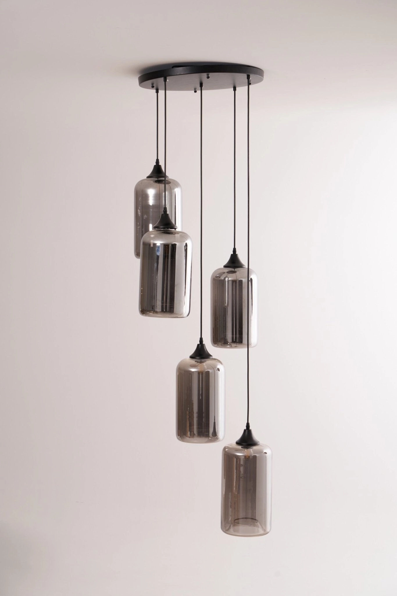 Bottle Glass Pendant Light