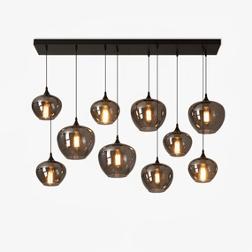 Bottle Glass Pendant Light contemporary ceiling lighting
