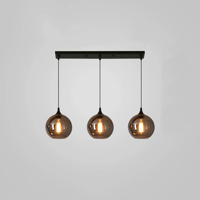 Bottle Glass Pendant Light