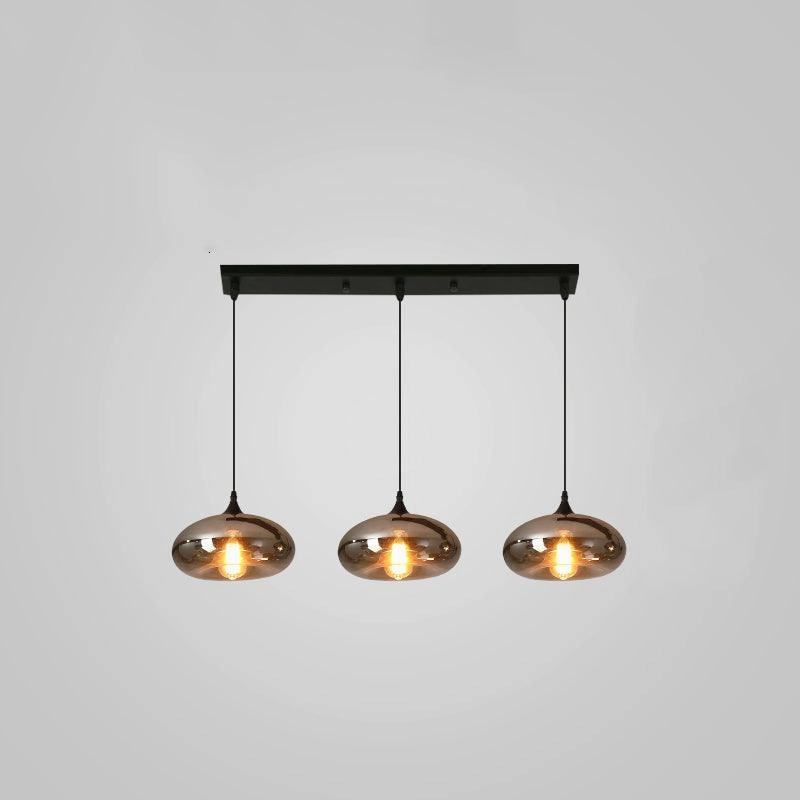 Bottle Glass Pendant Light
