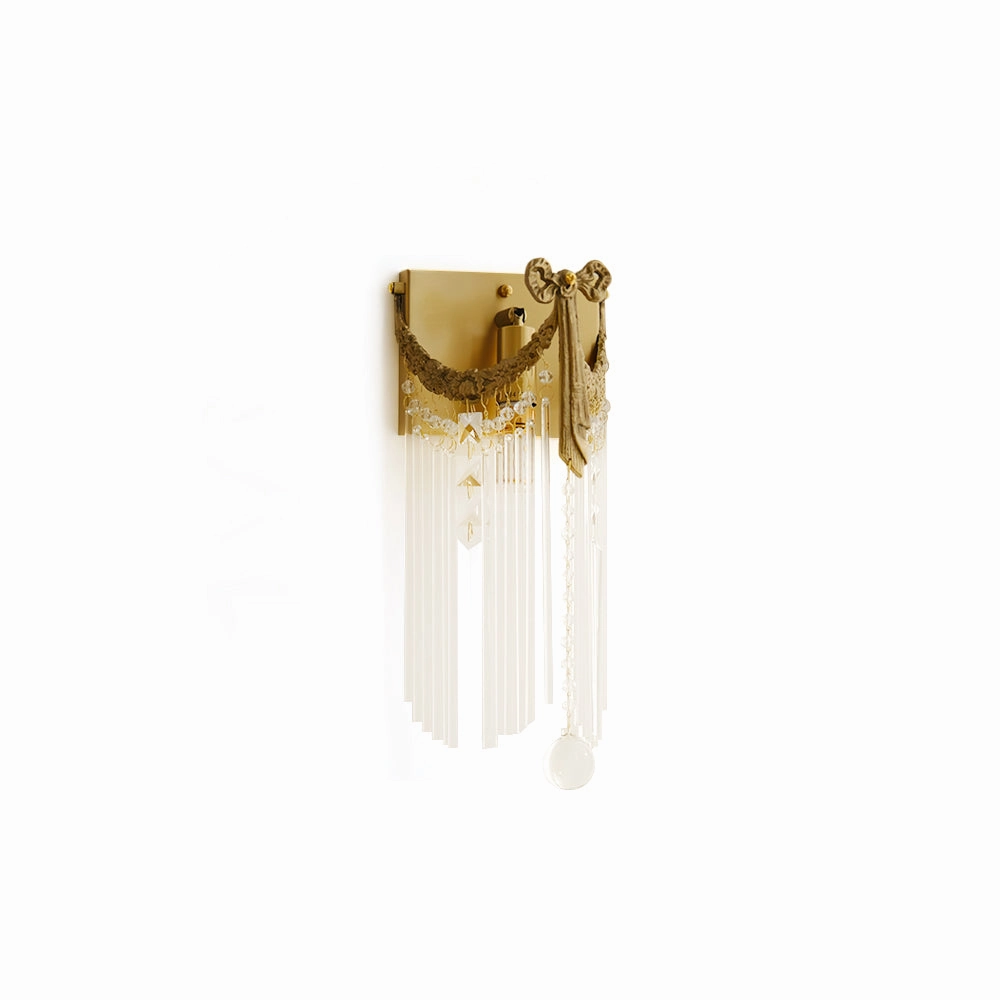 Bow Tie Crystal Wall Lamp