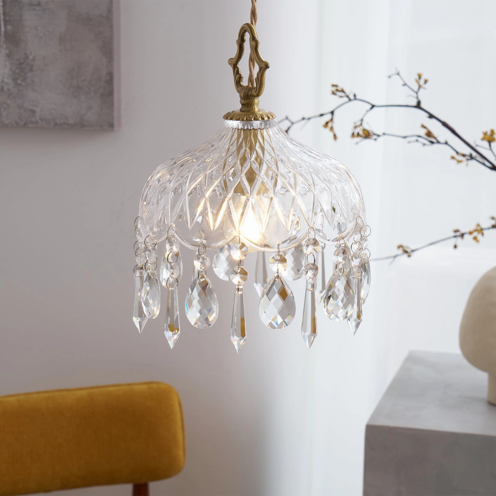 Bowl Shade Pendant Lamp