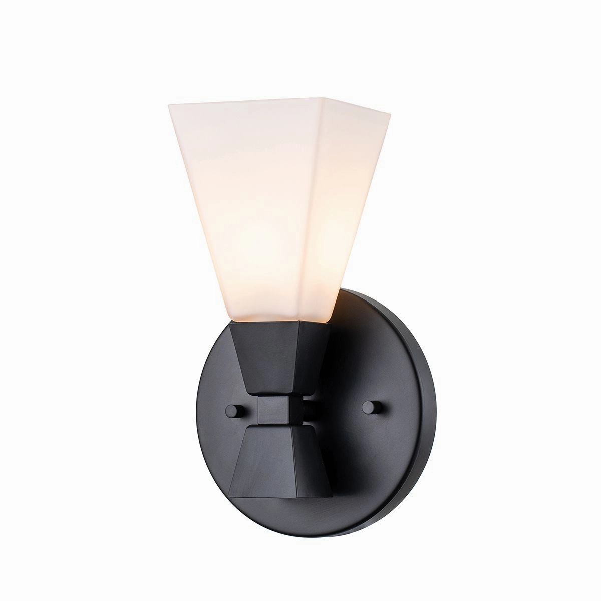 Bowtie 1 Light Black Modern Bathroom Wall Light vintage desk lamp