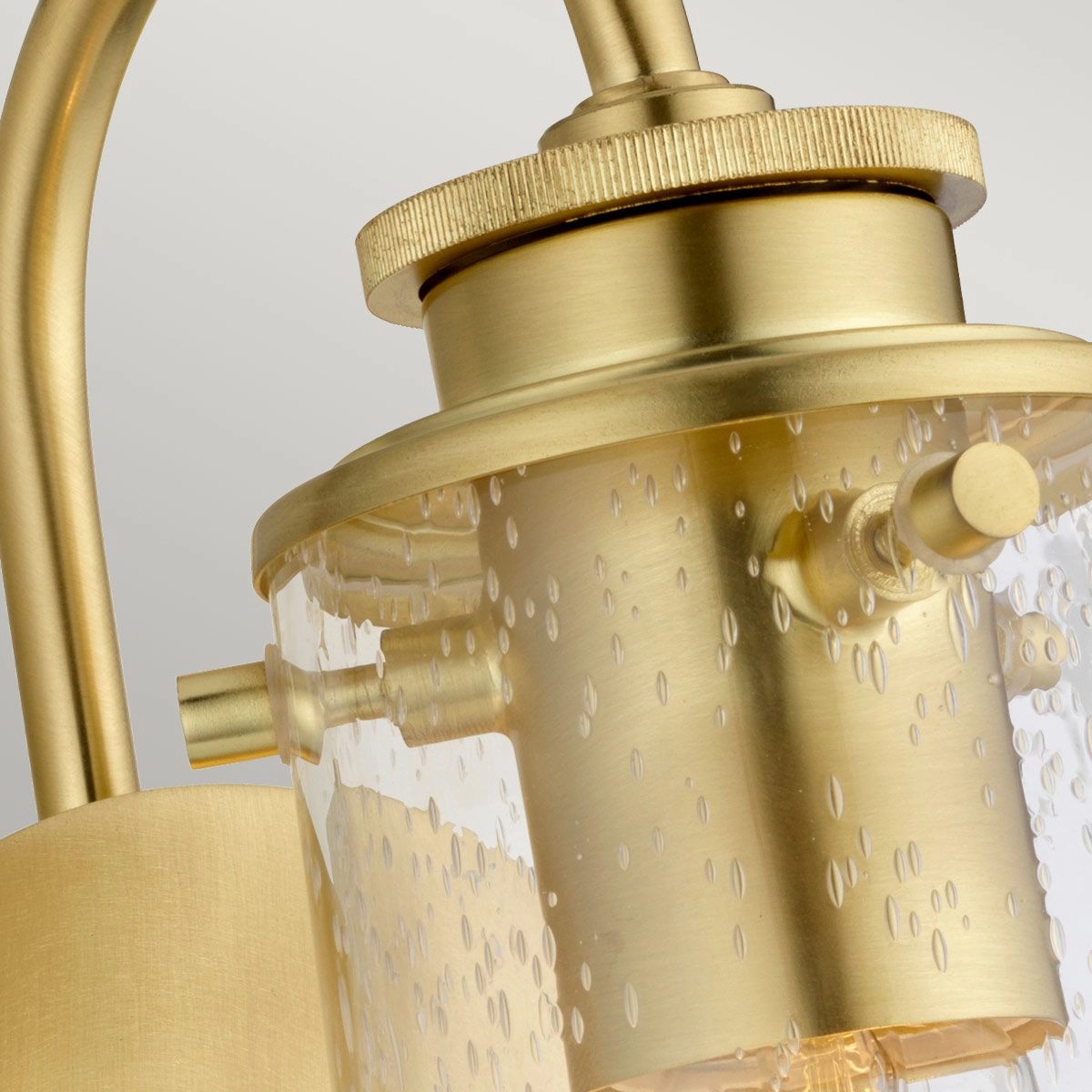Braelyn Brass Bathroom Wall Light